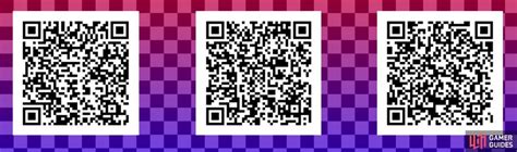 Pokemon Ultra Moon Qr Codes List