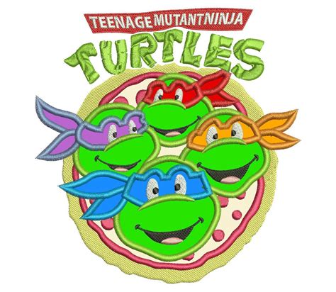 Ninja Turtles Applique Design Applique Designs Machine Applique