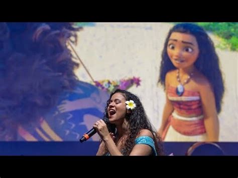 Je Suis Vaiana Cerise Calixte Disney Cover YouTube