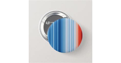 Global Warming Stripes Earth Climate Change Button Zazzle