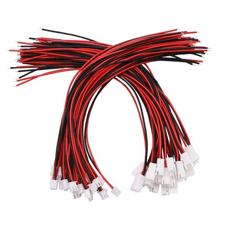 Buy Smseace50Pack XH2 54mm Female Male Connections Plug 2Pin Wire