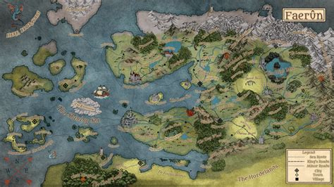 Faerun Map 3.5