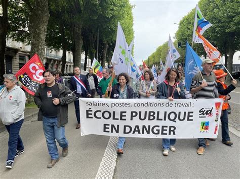 Non au choc des savoirs à Lorient 250 enseignants et parents d