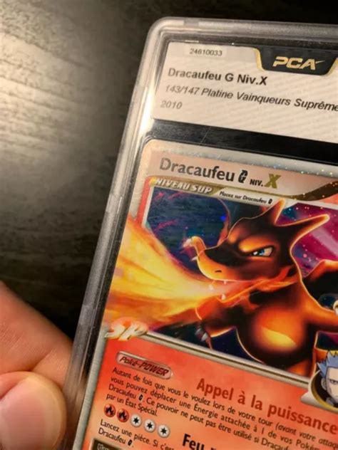 Carte Pok Mon Dracaufeu G Niv X Pca Vainqueurs Supr Mes