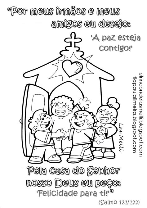 Tia Paula Salmos Para Colorir Desenhos Biblicos Infantil Images