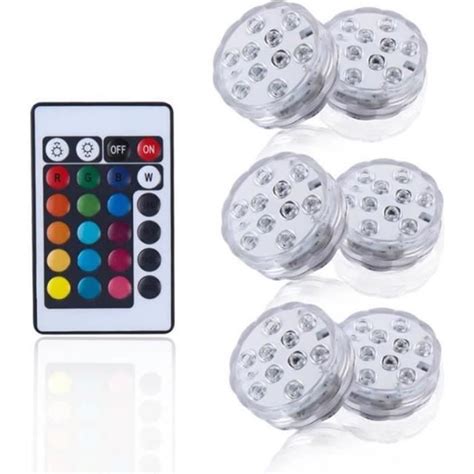 Bl X Spots Ext Rieur Led Rgb Piscine De Jardin Ip Avec