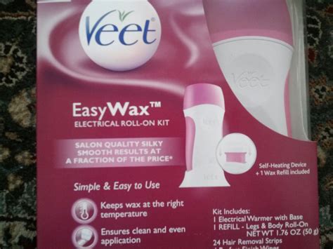 Get Smooth And Easy Waxing With Veet Easy Wax System