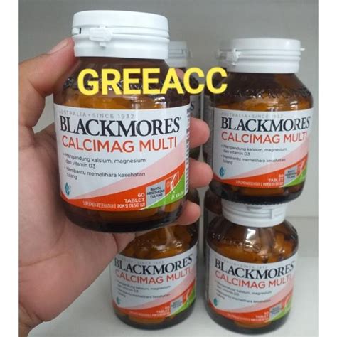 Jual Blackmores Calcimag Multi Tablet Bpom Original Kalbe Lc