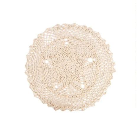 A White Doily On A White Background