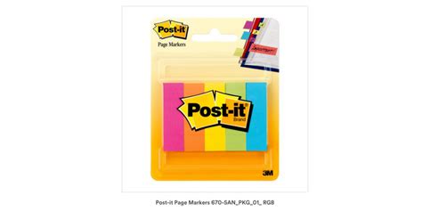 Penanda Halaman Post It® 3m 5 Neon 670 5an Eezee