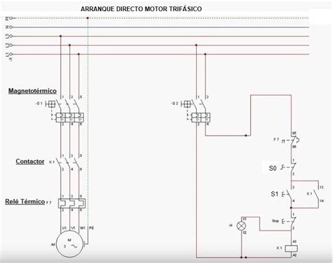 Diagrama De Control Y Fuerza De Un Motor Trifasico Top 88 I