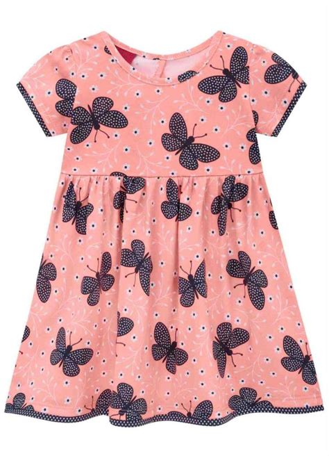 Vestido Infantil Rosa Kyly