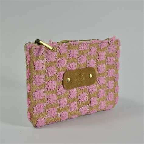 Mila Louise Poch Ur Trousse De Sac Et Monnaie Pm Pink