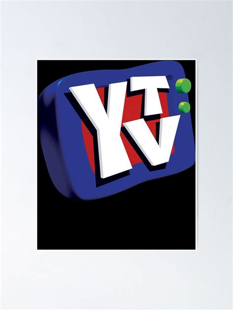 Ytv Logo Poster For Sale By Jeffreybogaerts Redbubble