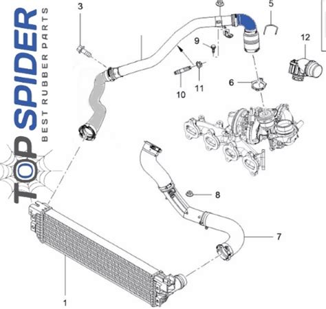 Intercooler Hose Renault Master Ii Dci B Turbo Intercooler Turbo Hose