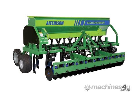 New Aitchison Aitchison Grassfarmer 3014d Disc Drill Seed Drills In