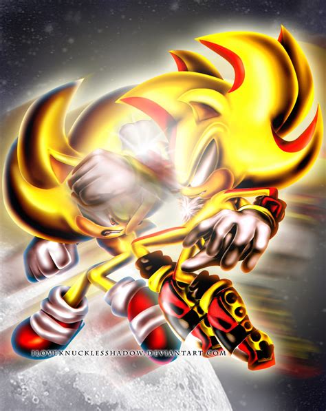 Dark Super Sonic Vs Super Shadow