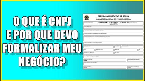 O QUE É O CNPJ E PORQUE ELE É IMPORTANTE PARA O SEU NEGÓCIO iMove