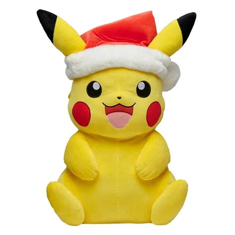 Pokémon Plüsch Pikachu Holiday Weihnachten 60 cm Pokemon deutsch