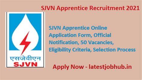 Sjvn Apprentice Recruitment 2021 Satluj Jal Vidyut Nigam Ltd 50