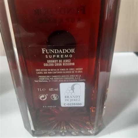 Fundador Brandy Supremo 18 Años Sherry Cask Collection Catawiki