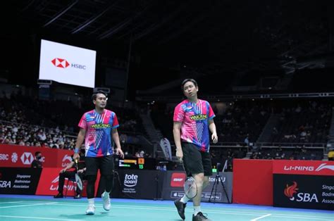 Jadwal Semifinal Singapore Open Ganda Putra Cetak Sejarah