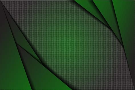 Fondo Verde Y Negro Con Un Fondo Verde Vector Premium