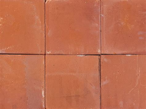 Reclamation Red/Terracotta Quarry Tiles 9x9"