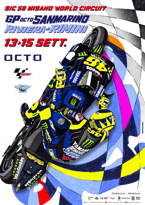 MotoGp Svelato Il Poster Ufficiale Del Gp Di San Marino Aldo Drudi