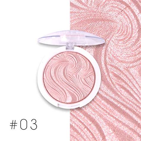 Buy Miss Rose Glow Kit Illuminator Base Makeup Shimmer Powder Highlighter Palette Shade 03