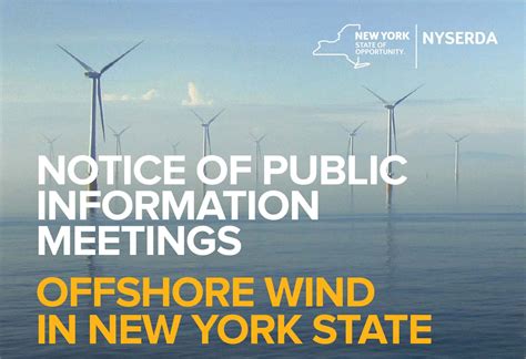 Offshore Wind Information Meetings Li Renewable Energy Long Island