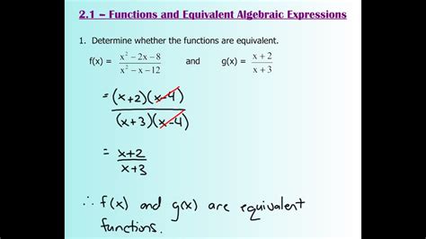 What Are Equivalent Expressions In Algebra