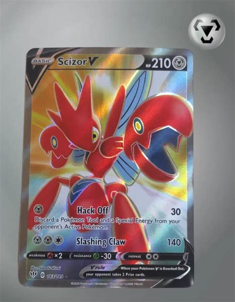 Scizor V 183 189 Darkness Ablaze TCG Coleccionistas