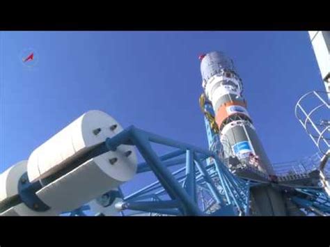 Установка на стартовую систему РКН «Союз-2.1а» - YouTube