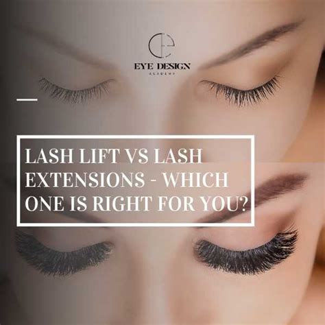 Lash Lift Vs Lash Extensions Which One Is Right For You