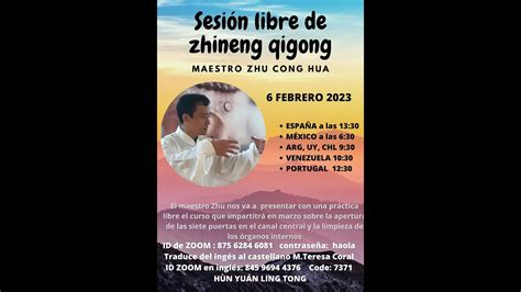 PRÁCTICA LIBRE ONLINE DE ZHINENG QIGONG DEL CANAL CENTRAL con el