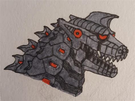 Mechagodzilla Head Design Rgodzilla