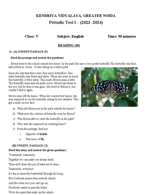 Pt 1 Class V English Pdf