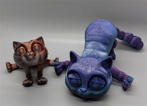 Flexi Factory Cat, Articulated Cat, Kitten Lover Toy, Flexi Cat Kids ...