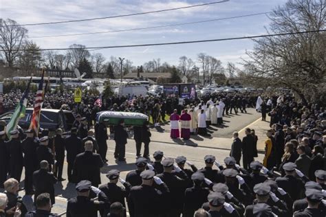 Funeral Held For Slain New York City Police Officer Jonathan Diller