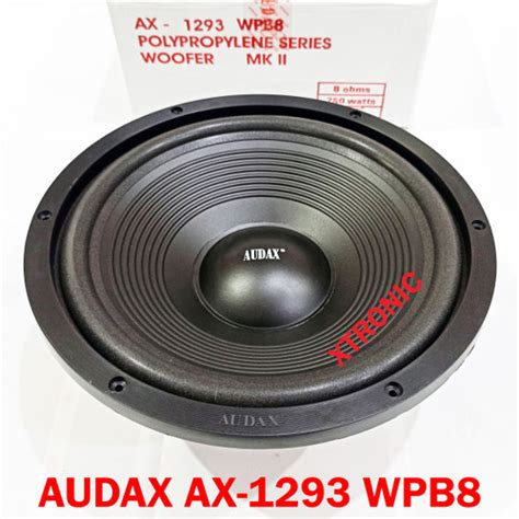 Jual Woofer Audax AX 1293W Speaker 12inch Audax AX 1293 W 12 Inch