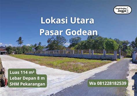 Tanah Dijual Di Yogyakarta Godean Hanya Menit Dari Pasar