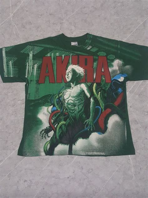 KAOS AKIRA AOP VINTAGE 1988 Fesyen Pria Pakaian Atasan Di Carousell