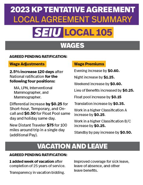 Kp Bargaining Updates Seiu Local