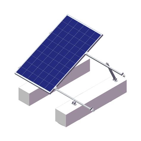 ESTRUCTURA INCLINACIÓN AJUSTABLE PARA TECHO PLANO ANTAI Solarever