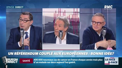 Brunet Neumann Un référendum couplé aux Européennes bonne idée