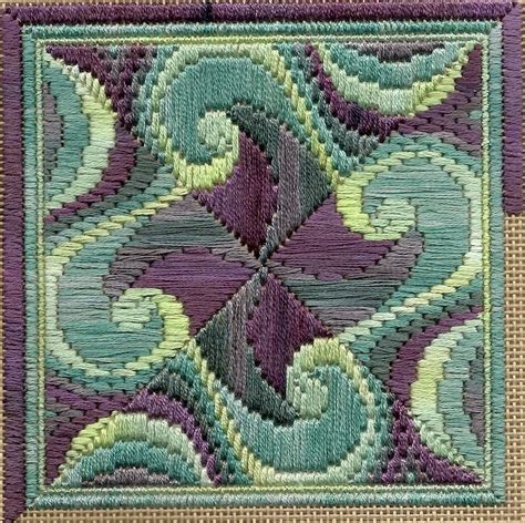 Freeform Bargello Marble Wave Update Bargello Needlepoint