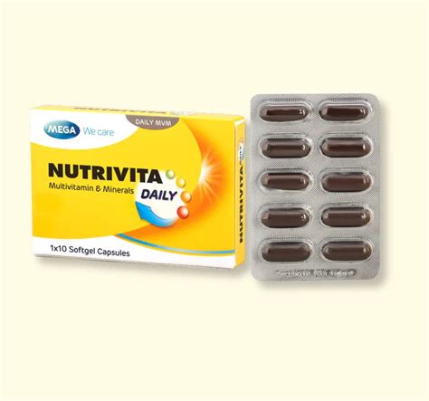 Nutrivita Complete Multivitamin And Mineral Supplement By Megawecare