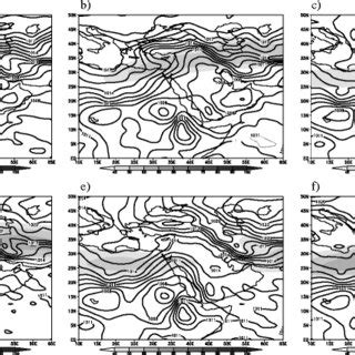 Mean Sea Level Pressure SLP Contours In HPa And Maximum Winds At