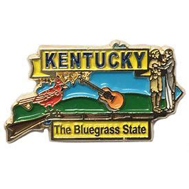 Kentucky The Bluegrass State Map Pin 1" | Michaels